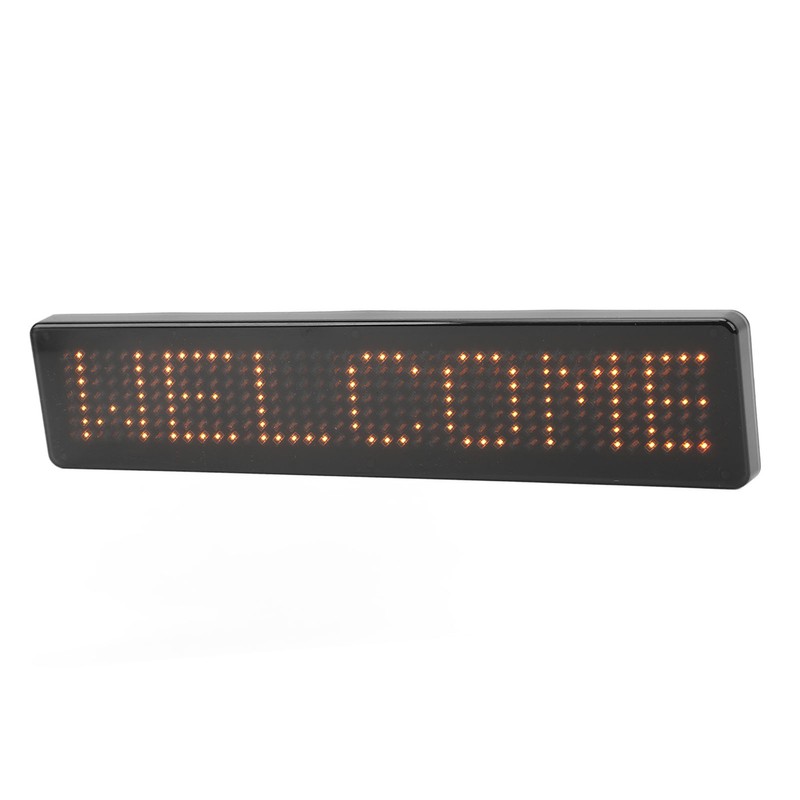 LED Matrix Panel Remote Control Programmable Scrolling LED Sign for