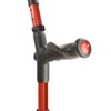 Flexyfoot Shock Absorbing Comfy Grip Double Adjustable Crutch - Improves
