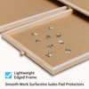 500 Piece Puzzle Board with Drawers, Small Puzzle Board 14"