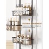 Delamu Adjustable Over the Door Pantry Organizer, 9-Tier Metal Pantry