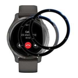 Firekite Pack of 2 Screen Protectors for Garmin Venu 2s Protection, Screen Protector for Venu 2s Film, Screen Protector for Garmin Venu 2s Protective Film [Soft TPU] [HD] [Bubble-Free] [Anti-Scratch]