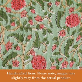 Saffron Marigold Quilted Floral Makeup Bag Set – Rambling Rose Pattern 3 Sizes, Waterproof Lining, Make Up Travel Cosmetic & Toiletry Bags For Traveling Women