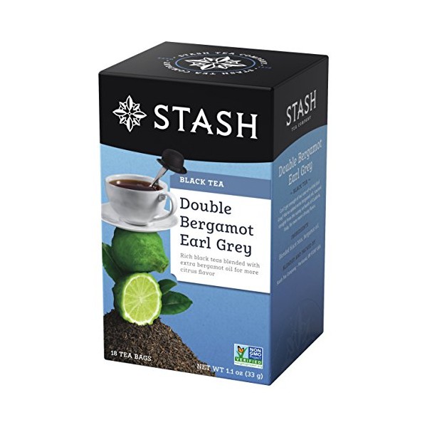 Stash Stash Tea Double Bergamot Earl Grey Black Tea -