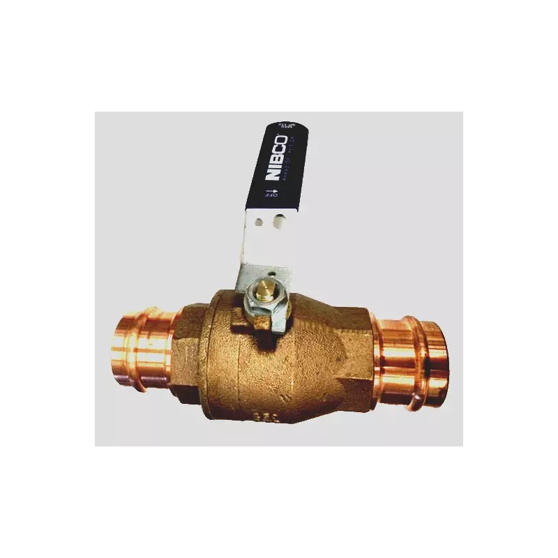 NIBCO 2" PRESS BALL VALVE. PC-585-70 - Bronze, 250 PSI
