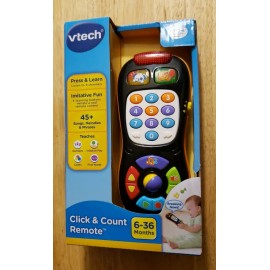 VTech Click & Count Remote Press & Learn Baby Kids Toy Play Sing Learn Colorful.