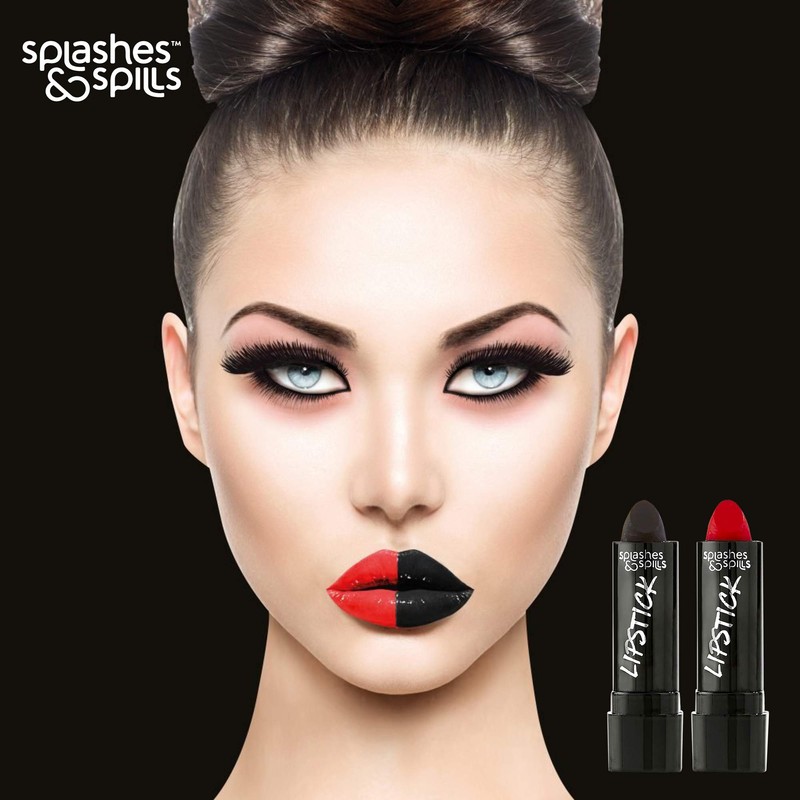 Vivid Red Lipstick - 2 Pack - Bold, Translucent, No