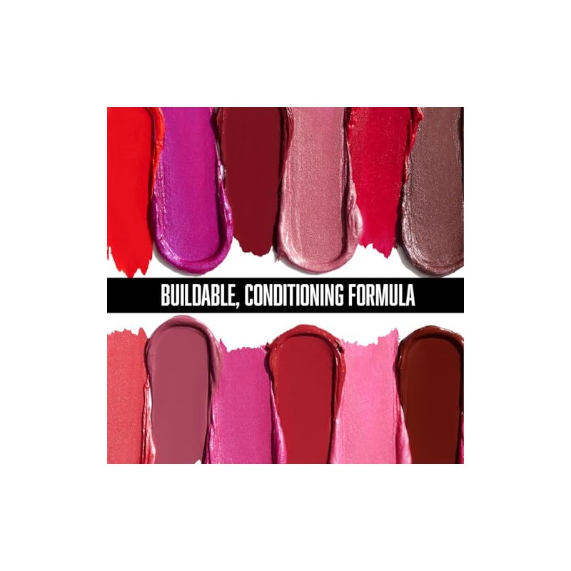 Wet n Wild Lipstick Silk Finish, Dark Pink Frost, 3.5