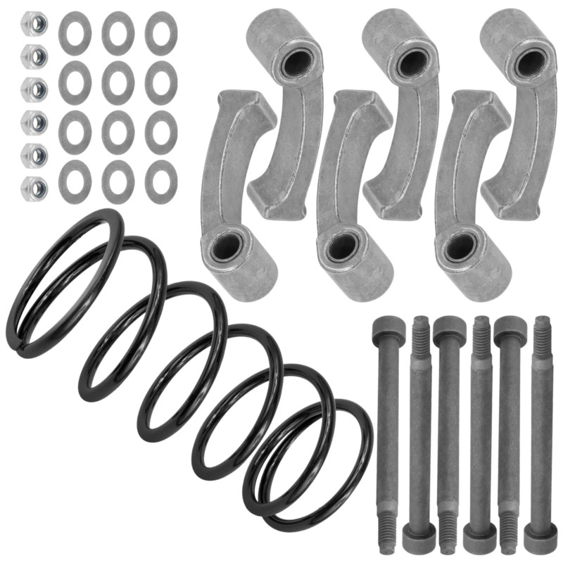 Caltric 6 Primary Clutch Weight w/ Springs Fits Can-Am Commander