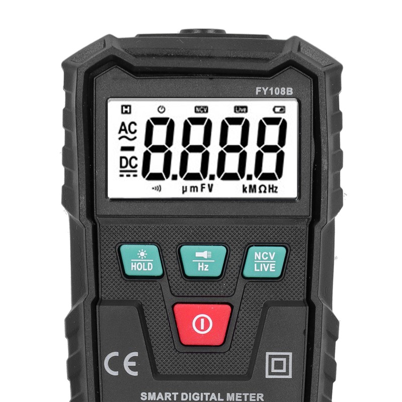 Digital Multimeter Full Automatic AC DC Voltage Resistance Tester for