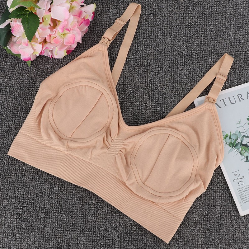 Maternal Postpartum Nursing Bras Women Skin Friendly Breastfeeding Bra for