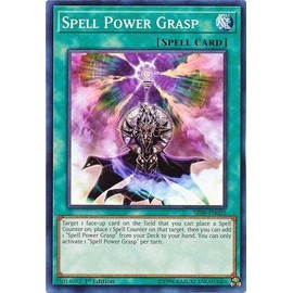 Yu-Gi-Oh! - Spell Power Grasp - SR08-EN025 - Common - 1st Edition - Structure Deck: Order of The Spellcasters