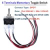 DMWD DMWD 2pcs Heavy Duty Rocker Toggle Switch 30A 12VDC