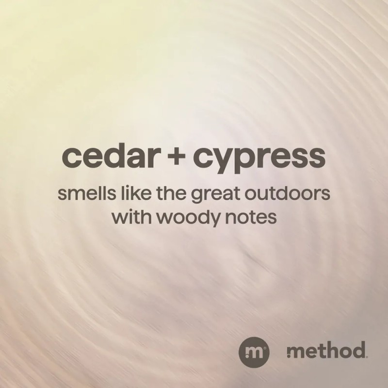 Method Men Cedar + Cypress Pack Bodywash Y Shampoo +