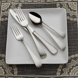 Mikasa Hammered Opulent 18/10 Stainless 5pc. Place Setting (Service for One)