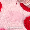 Anybar Pink Bathroom Rugs Cute Cherry Bath Mat Coloful Bathroom