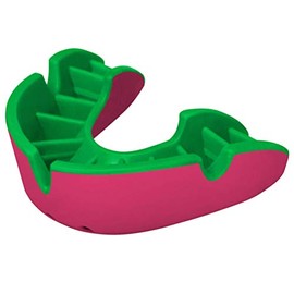 Self Gen 3 Silver Mouthguard – Pink/Fluorescent Green - multi-coloured