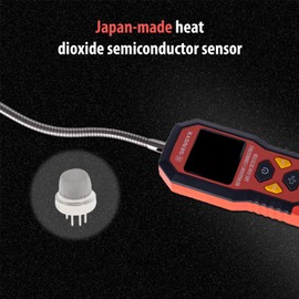 SENSYX Rechargeable HVAC Refrigerant Leak Detector, Halogen Freon Sniffer, Air Conditioning Detection, Automotive Gas Finder (SFD201 Refrigerant&Combustible Gas Detector)