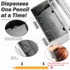 Creproly Stainless Steel Pencil Dispenser/Pen Holder for Classroom Home Restaurant