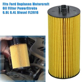 AULDAY Filtro de aceite FL2016 y filtro de combustible FD4616 de repuesto para F250 F350 F450 F550 Super Duty 6.0L 2003-2007 Excursion 6.0L 2003-2005 Repuesto de pieza # 3C3Z-9N184-CA 3C3Z-67316731673167316 -AA