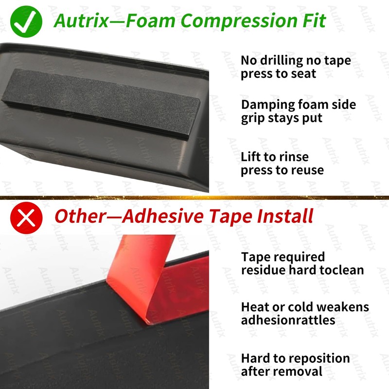 Autrix Door Handle Storage Organizer Compatible with 2021-2026 Ford Bronco