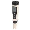 Water Tester 2 in 1 Detachable Probe Design ABS LCD