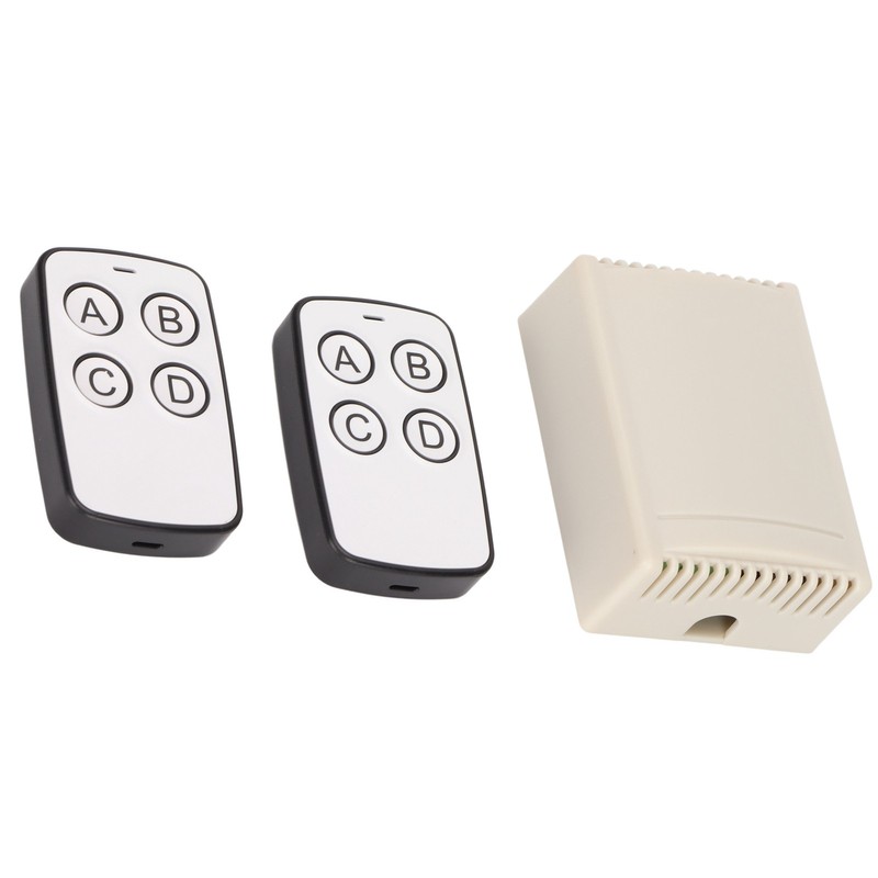 12V Learning Code 4 Way Remote Control Switch 433MHz Copy