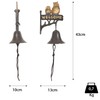 Moritz Door Bell Welcome Owls Owl Birds Wall Bell Garden