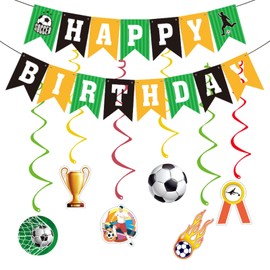 Football Party Decorations Sets, Football Themed Decorations, Decorations for Boys Kids Birthday Party