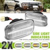 TOOLSAGE 2Pcs/Pair LED Side Repeater Indicator Light for 12 Volt