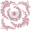 Redesign Decor Clear-Cling Stamps - French Laurels for Wall Paint