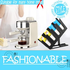 2Pack Paper Cup and Lid Holder,Disposable Coffee Cup Organizer,4 Compartment Disposable Cup Dispenser Organized Storage with Holder for Countertop Coffee Station Bar Kitchen Restaurant Office