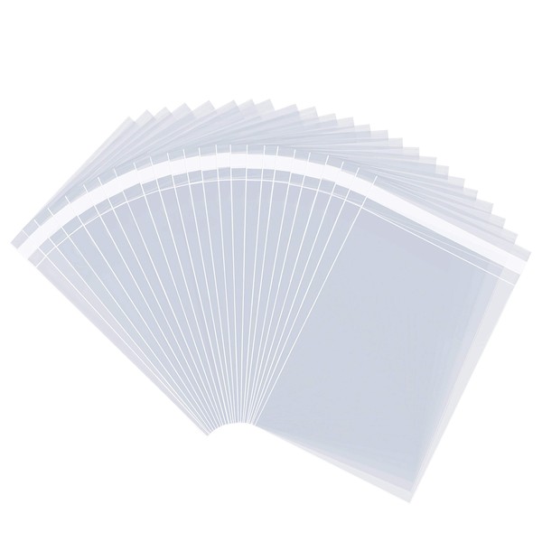 Pack It Chic - 11” X 14” (1000 Pack) Clear Resealable Polypropylene Bags - Fits 11X14 Prints, Photos, Documents - Self Seal