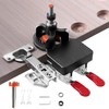 Concealed Positioning Hinge Hole Punch, 35mm Door Hinge Jig with