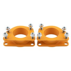 maXpeedingrods 2" Leveling Kit for Jeep Liberty KJ Cherokee KK 2002-2012, Front Lift Spacers for Dodge Nitro 2007-2012, Yellow Orange