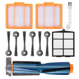 AV2501S AI Ultra Robot Vacuum Replacement Filter Parts for Shark AV2501AE RV2502AE RV2520AOUS AV2510AOUS AV2511AE RV2610WA AV2610WA with Main Brush, Pre-motor Filters, Primary Filter, Side Brushes