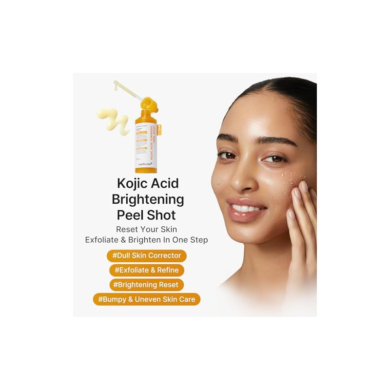 Medicube Peel Shot With Kojic Acid Turmeric Reset One Step