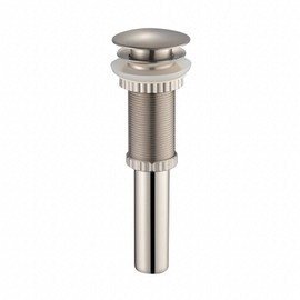 KRAUS Pop-Up Drain in Satin Nickel, PU-10SN