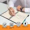 KUBDPQOR Notebook A5, Notebook with Index and Pen, Notepad A5