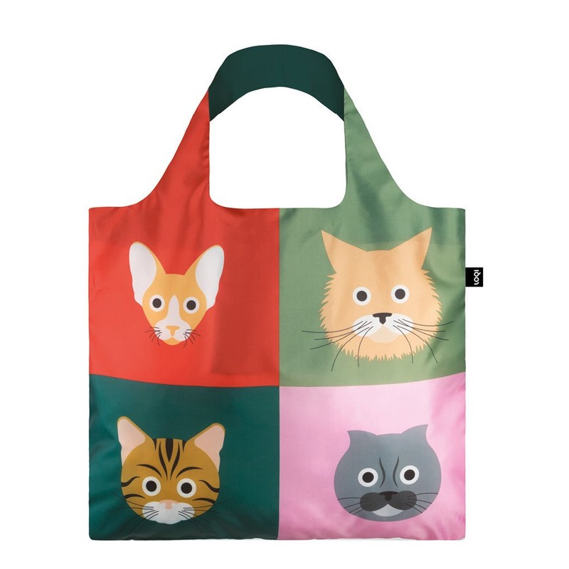 LOQI STEPHEN CHEETHAM Shopping Bag Travel bag, 50 cm, Cats