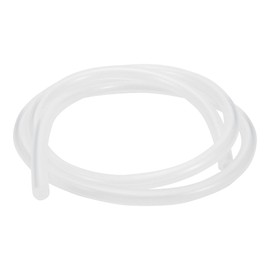 RATCHROLL 1 Pcs Silicone Vacuum Tubing Hose High Temperature 3.3FT 3/16" 4mm ID 2.5mm Thickness Automotive Vacuum Line 130PSI Max Pressure Clear
