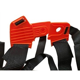 JORSION Trimmer Shoulder Strap, Trimmer Harness Strap Double Shoulder Mower Nylon Belt with Easily Adjustable for Brush Cutter Garden Lawn and Camera