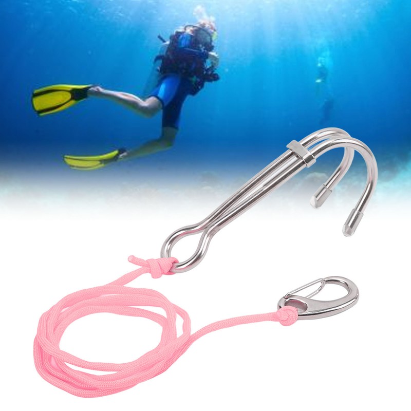 Drift Hook Scuba Diving Double Dual Stainless Steel Drift Hook