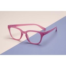 Peepers by PeeperSpecs Women's Nola Cat Eye Reading Glasses, Orchid, 2.00 + 2