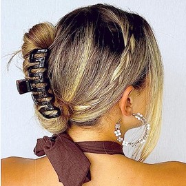 Camila Pinzas para El Cabello Paris Cp3544, Estilo Francés, para Cabello Grueso, Largo, Rizado Y Ondulado. Pinzas de Garra Resistentes, Ideales para P