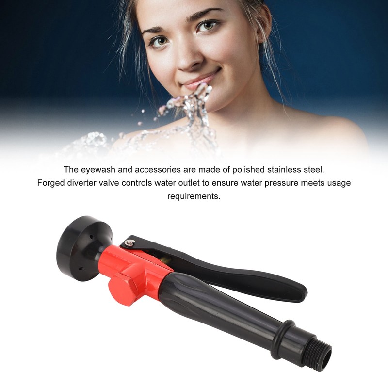 Faucet Mounted Eyewash Station Eye Wash Sprayer 1 Port with
