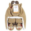 Hudson Baby Unisex Baby Trapper Hat, Mitten and Bootie Set,