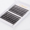 Cluster Eyelashes, Single 30D + 40D Eyelashes, Individual, 240 Pieces,