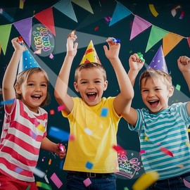 Ciwuchu 24-Pack LED Finger Lights for Birthday Party – Light-Up & Glow Party Favors, Neon Birthday Favors for Kids Goodie Bags, Bulk LED Party Favors & Finger Lights Gifts