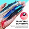 Njord Kalastus Gummifische mit Jigkopf 15cm 30g | Zander Gummiköder