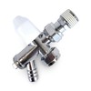 Wärmer System 15mm x 1/2 Angled Radiator Valve, Lockshield Angled
